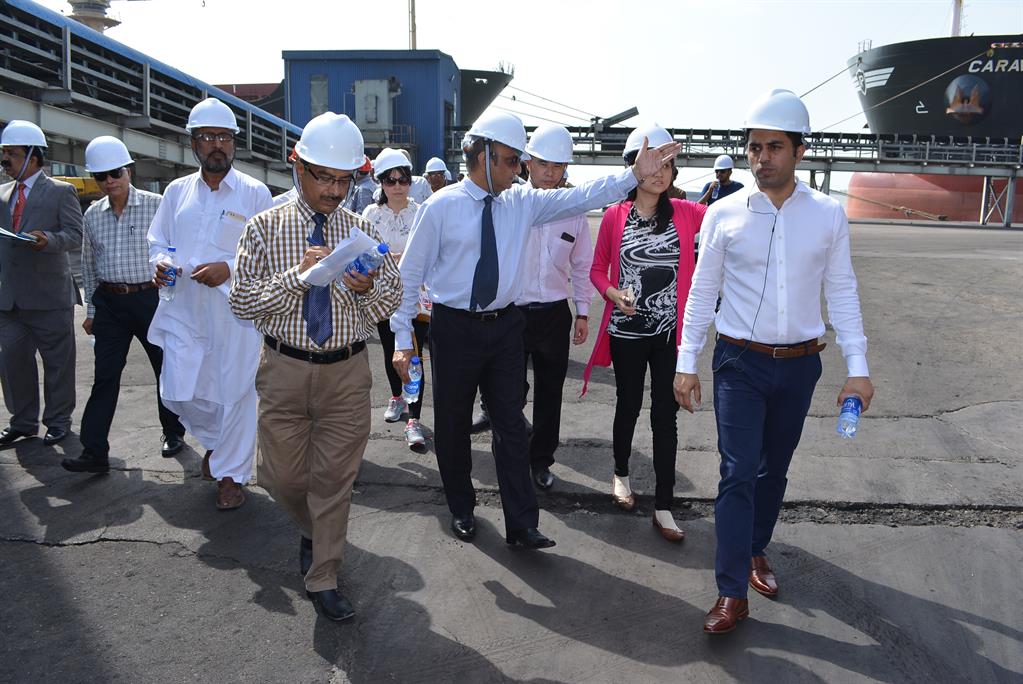 Chairman PQA visited Multi Purpose Terminal - Pictures | Port Qasim ...