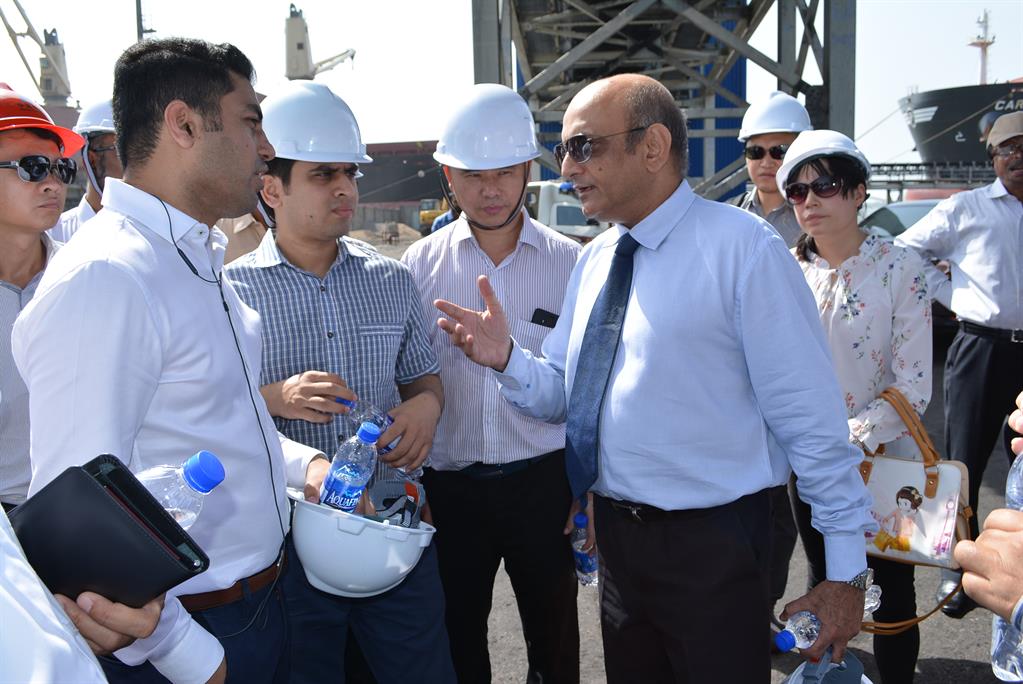 Chairman PQA visited Multi Purpose Terminal - Pictures | Port Qasim ...